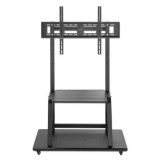 Manhattan TV Supporto carrello per monitor 1 schermo dimensioni schermo: 37-100 nero VESA 200x200 a 800x600mm max 150kg ripiano 