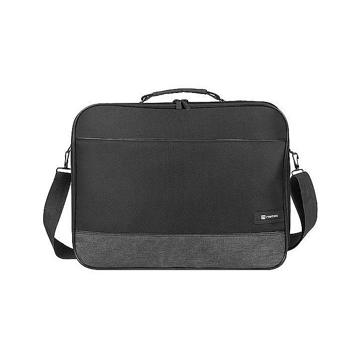 NATEC Impala 2 39.6 cm (15.6 ) custodia messenger nero grigio