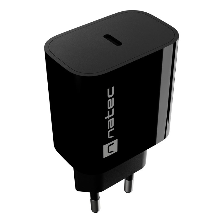 NATEC NUC-2395 caricabatterie universale per dispositivi mobili nero AC ricarica veloce per interno