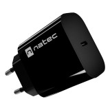 NATEC NUC-2395 caricabatterie universale per dispositivi mobili nero AC ricarica veloce per interno