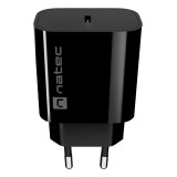 NATEC NUC-2395 caricabatterie universale per dispositivi mobili nero AC ricarica veloce per interno