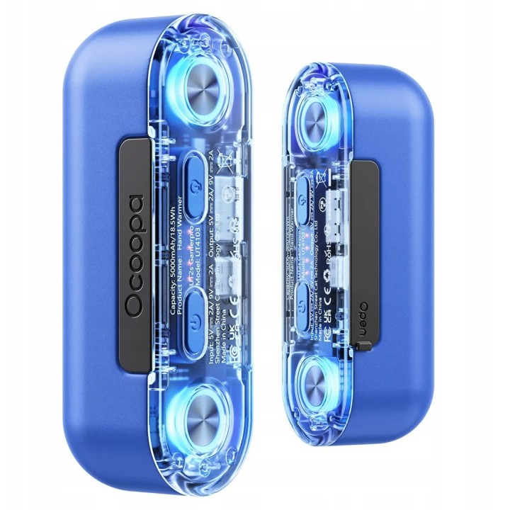Ocoopa Termoventilatore blu UT4103