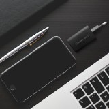 Qoltec 50766 caricatore dispositivi mobili laptop console portatile da gioco power bank smartphone smartwatch tablet nero AC ric