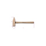 Beta 1370BA 1000 Martelli tipo tedesco antiscintilla manico in legno 013700810