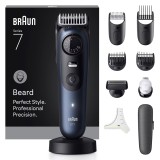 Braun BeardTrimmer 7 BT7540 Rasoio per barba a batteria 40 2 cm Bagnato & Asciutto Nero Blu