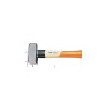 Beta 1380S 1250 Mazzette con collare salvamanico manico in legno 013800410