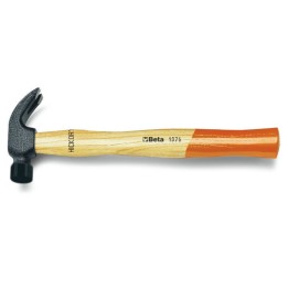Beta 1375 Martelli con penna a granchio manico in legno 013750000