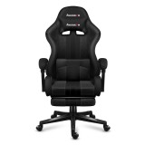 HUZARO FORCE 4.7 SEDIA GAMING MESH CARBON