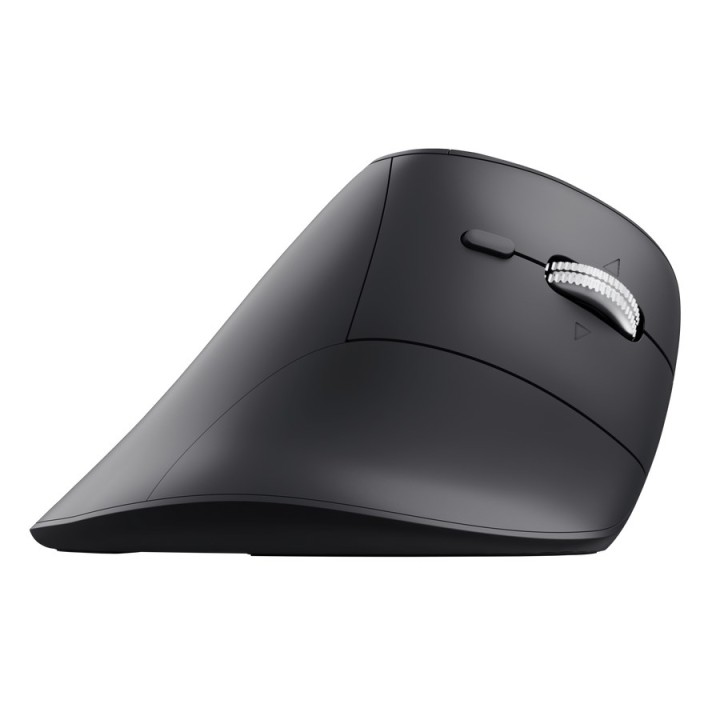 Trust Vyran Mouse ergonomico multi-wireless Hyperscroll – nero