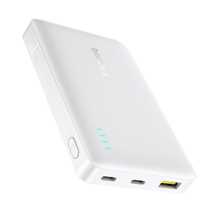 Baseus EnerFill FP21 Power Bank 10000mAh 22.5W USB-A - USB-C - bianco