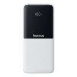 Baseus Lipow Power Bank 10000mAh 22.5W con due cavi integrati (con cavo Baseus Simple USB-A - USB-C 3A 20cm) - Bianco