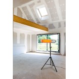 Riscaldatore a infrarossi NEO TOOLS 2000 W IP55 Lampada alogena dorata Telecomando 2 livelli di calore