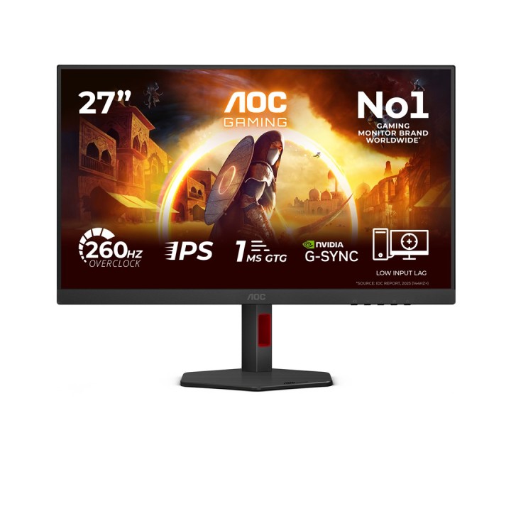 AOC G4 27G4ZR Monitor per computer 68.6 cm (27 ) 1920 x 1080 pixel Full HD LED nero rosso