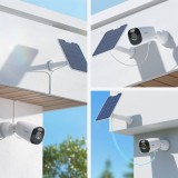 Reolink Argus Series B340 - 5MP Telecamera Esterna Standalone a Batteria 5/2.4 GHz Wi-Fi Rilevamento Intelligente Visione Nottur