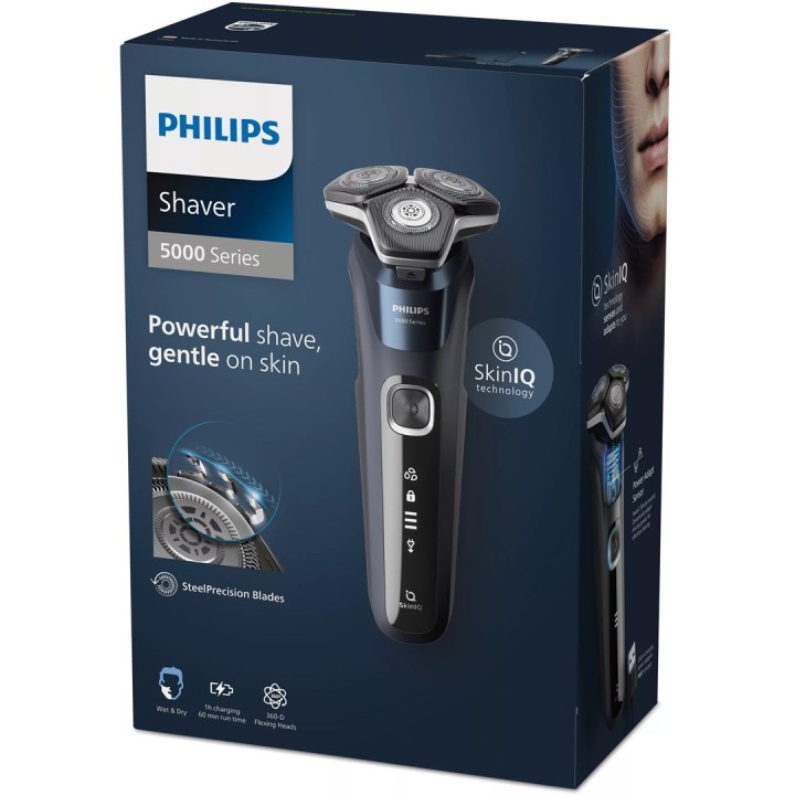 Philips SHAVER Series 5000 S5885/25 rasoio elettrico bagnato e asciutto