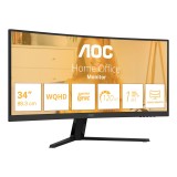 AOC B3 CU34B3E Monitor per computer 86.4 cm (34 ) 3440 x 1440 pixel Wide Quad HD LED nero