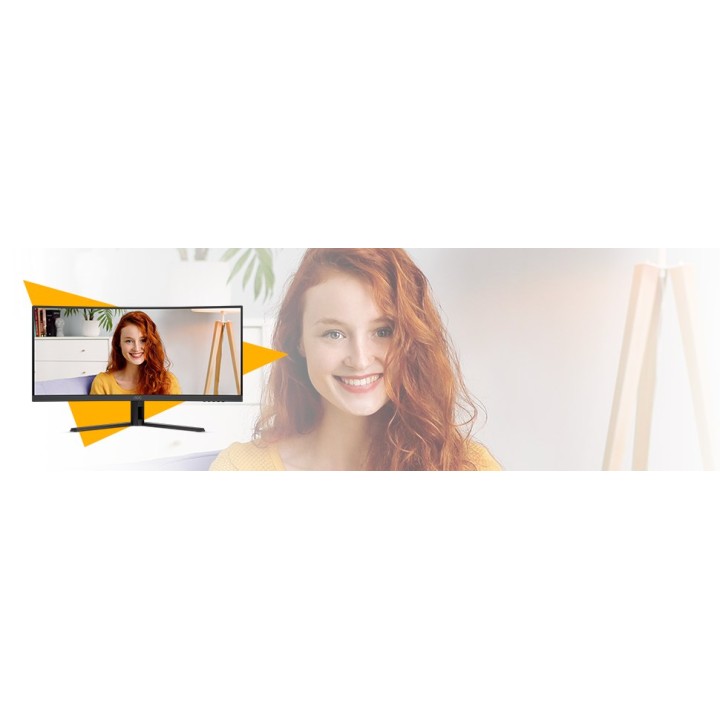 AOC B3 CU34B3E Monitor per computer 86.4 cm (34 ) 3440 x 1440 pixel Wide Quad HD LED nero