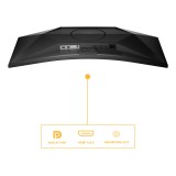 AOC B3 CU34B3E Monitor per computer 86.4 cm (34 ) 3440 x 1440 pixel Wide Quad HD LED nero