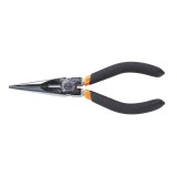 Beta 1166G 200 Pinze a becchi mezzotondi lunghissimi diritti zigrinati manici ricoperti con 2 strati di PVC antiscivolo finitura