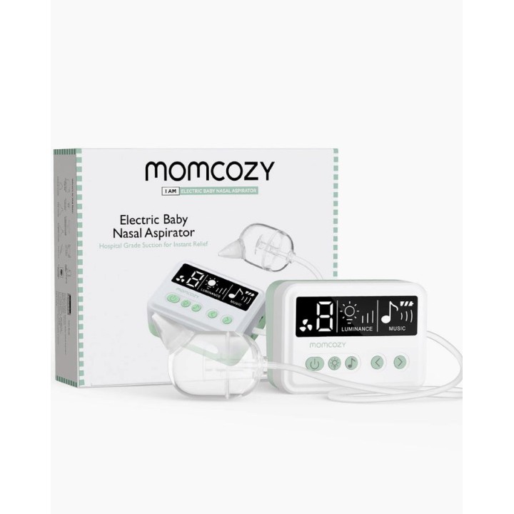 Momcozy BN006 Aspiratore nasale grado ospedaliero Bianco Verde