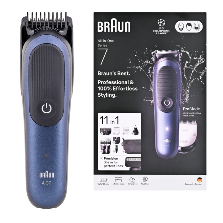 Braun All-in-One Series 7 AIO7540 Tagliacapelli Ioni di litio (Li-Ion)