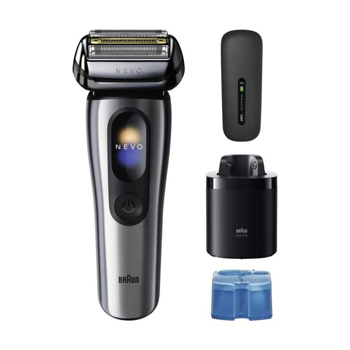 Braun NEVO 17000cc Foil Rasoio Trimmer Argento