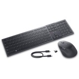 DELL tastiera e mouse Pro Premium per collaborazione - KM900 - US International (QWERTY)