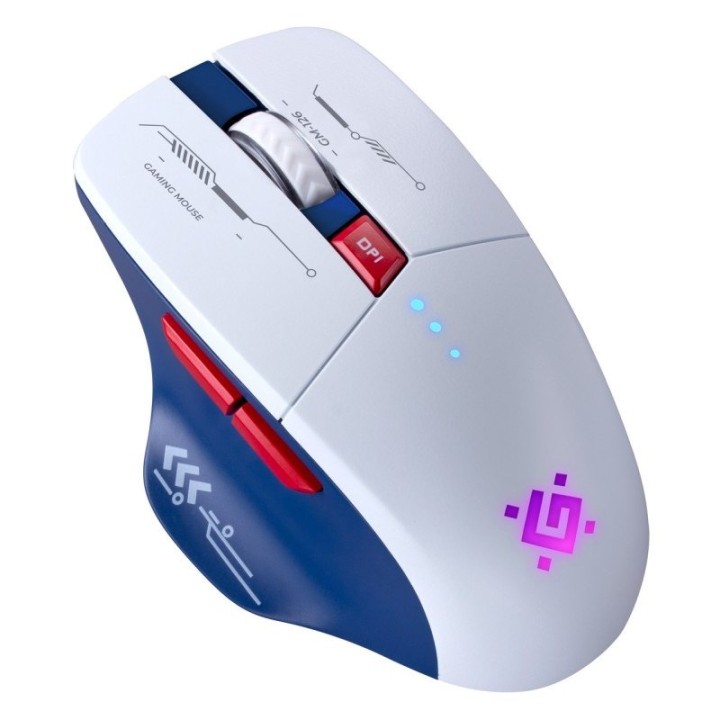 Mouse DEFENDER GM-126 TISA RF+BT ottico 1600dpi 6P bianco