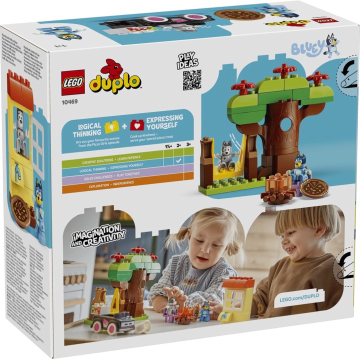 LEGO DUPLO 10469 Ragazze Pizza con Muffin e Bluey