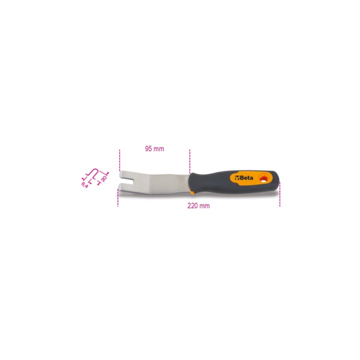 Beta 1479U/32 Levapioli lama inox 014790015