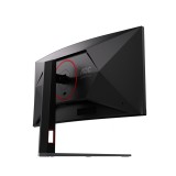 AOC G4 CU34G4ZCA monitor per computer 86.4 cm (34 ) 3440 x 1440 pixel Wide Quad HD nero rosso