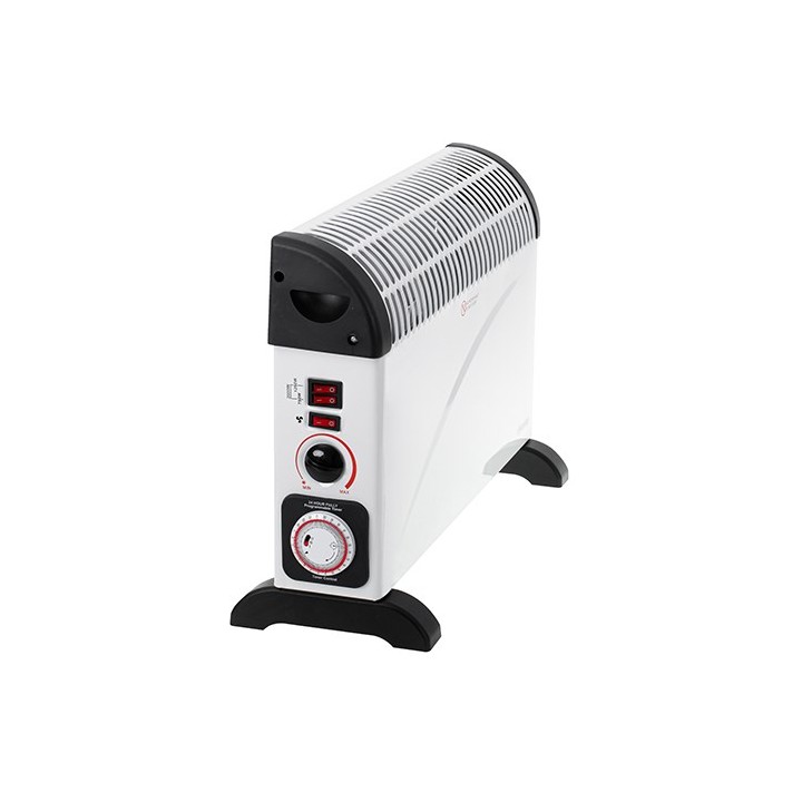 Mesko MS 7741 Riscaldatore convettore con timer e ventilatore turbo bianco
