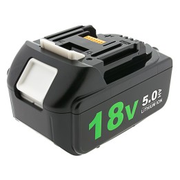 PATONA Batteria Premium per Makita BL1850LED (18V 5.0Ah LED) nero
