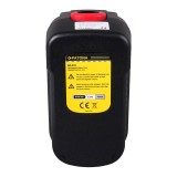 PATONA Batteria di ricambio Black & Decker 244760-00 A1718 A18 18 V 3000 mAh Ni-MH nero