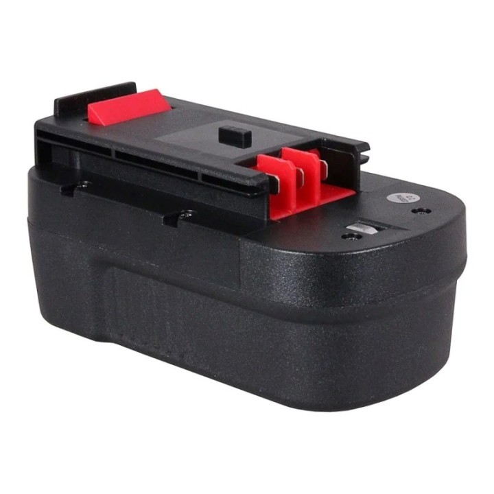 PATONA Batteria di ricambio Black & Decker 244760-00 A1718 A18 18 V 3000 mAh Ni-MH nero