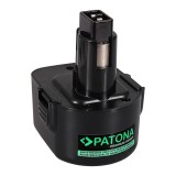 PATONA Batteria di ricambio Black & Decker PS130 12 V 3300 mAh Ni-MH