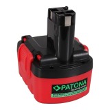 PATONA Batteria di ricambio Bosch BAT038 BAT040 BAT140 BAT159 14.4 V 3300 mAh Ni-MH