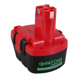 PATONA Batteria di ricambio Bosch BAT043 BAT045 12 V 3300 mAh Ni-MH