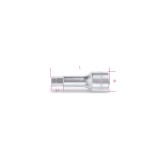 Beta 1471CM/E11 Chiave a bussola maschio esagonale 11 mm per viti pinze freno Mercedes ML (serie 166) 014710361
