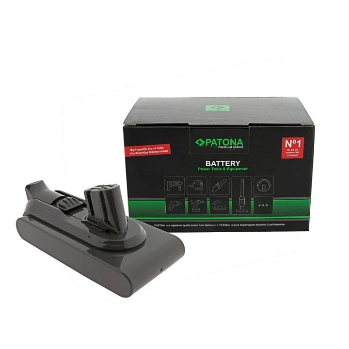 PATONA Batteria di ricambio Dyson V12 SV30 SV34 SV46 25.2 V 2500 mAh Li-Ion