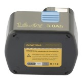 PATONA Batteria di ricambio Hitachi 14 4 V 3000 mAh Ni-MH nero