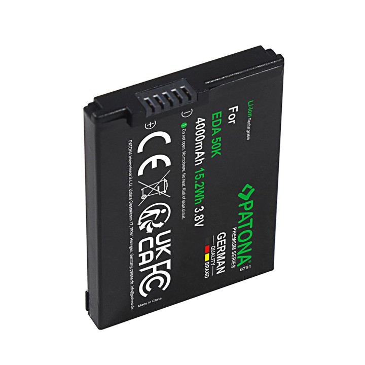PATONA Batteria di ricambio Honeywell EDA50K 3.8 V 4000 mAh Li-Ion