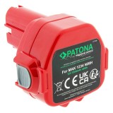PATONA Batteria di ricambio Makita 1234 12 V 3300 mAh Ni-MH