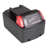 PATONA Batteria di ricambio Milwaukee M18 2696-24 48-11-1828 18 V 4000 mAh Li-Ion nero
