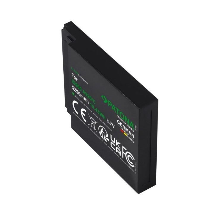 PATONA Batteria di ricambio PAX A920 IS900 3.7 V 5250 mAh Li-Ion