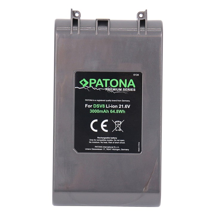 Patona Batteria premium per Dyson V8