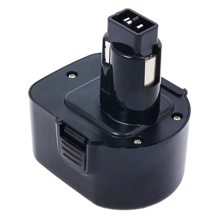Patona Batteria di ricambio per DeWalt DE9071 DE9072 Black & Decker Würth 12V 3000mAh Ni-MH nero