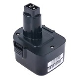 Patona Batteria di ricambio per DeWalt DE9071 DE9072 Black & Decker Würth 12V 3000mAh Ni-MH nero