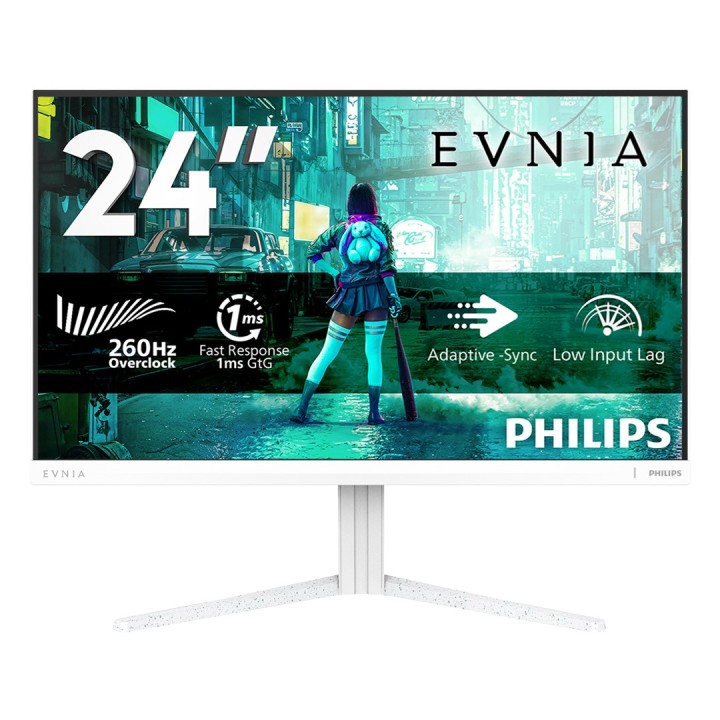 Philips Evnia 3000 24M2N3201PL/00 monitor per computer 60.5 cm (23.8 ) 1920 x 1080 pixel Full HD LCD bianco