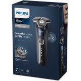 Philips SHAVER Rasoio uomo Series 5000 S5885/10 rasoio a rotazione trimmer nero blu